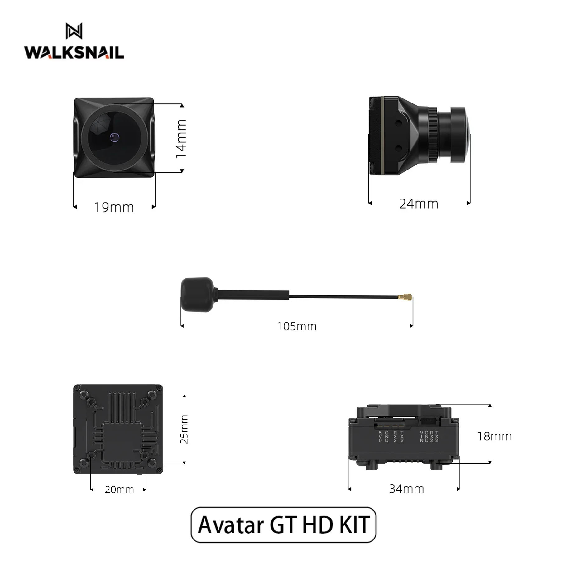 Walksnail Avatar GT HD KIT 2W  - Walksnail Avatar Hd Pro Kit review and price