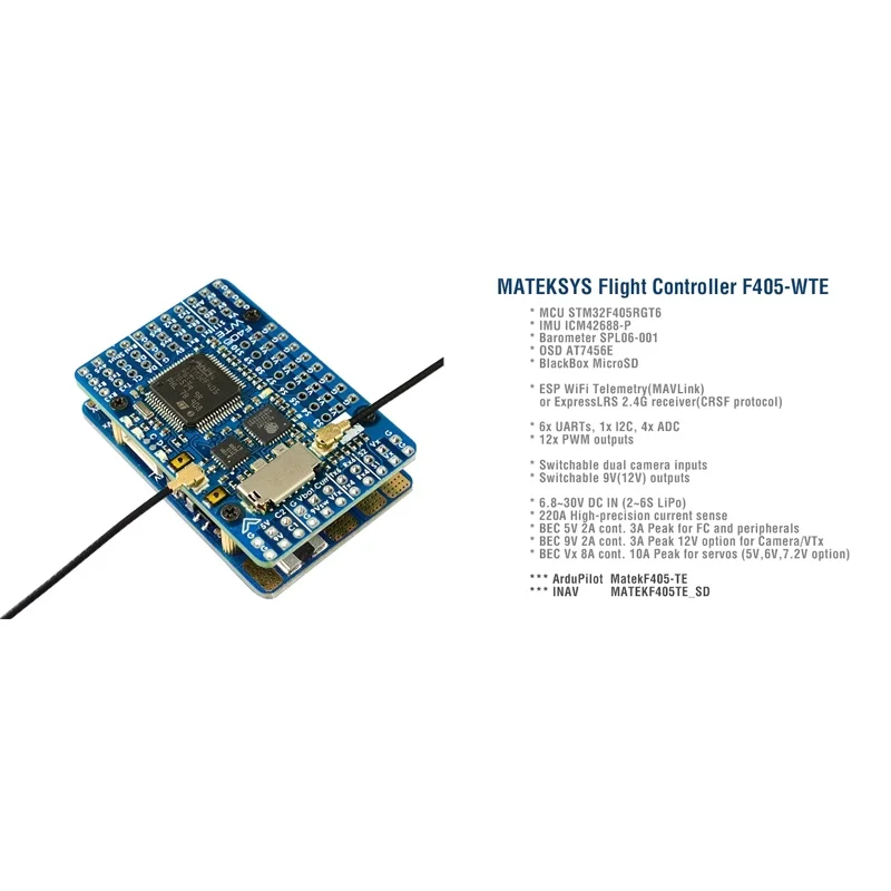 SkyDElFor MATEK Mateksys F405- - Mateksys Flight Controller F405 Wte review and price