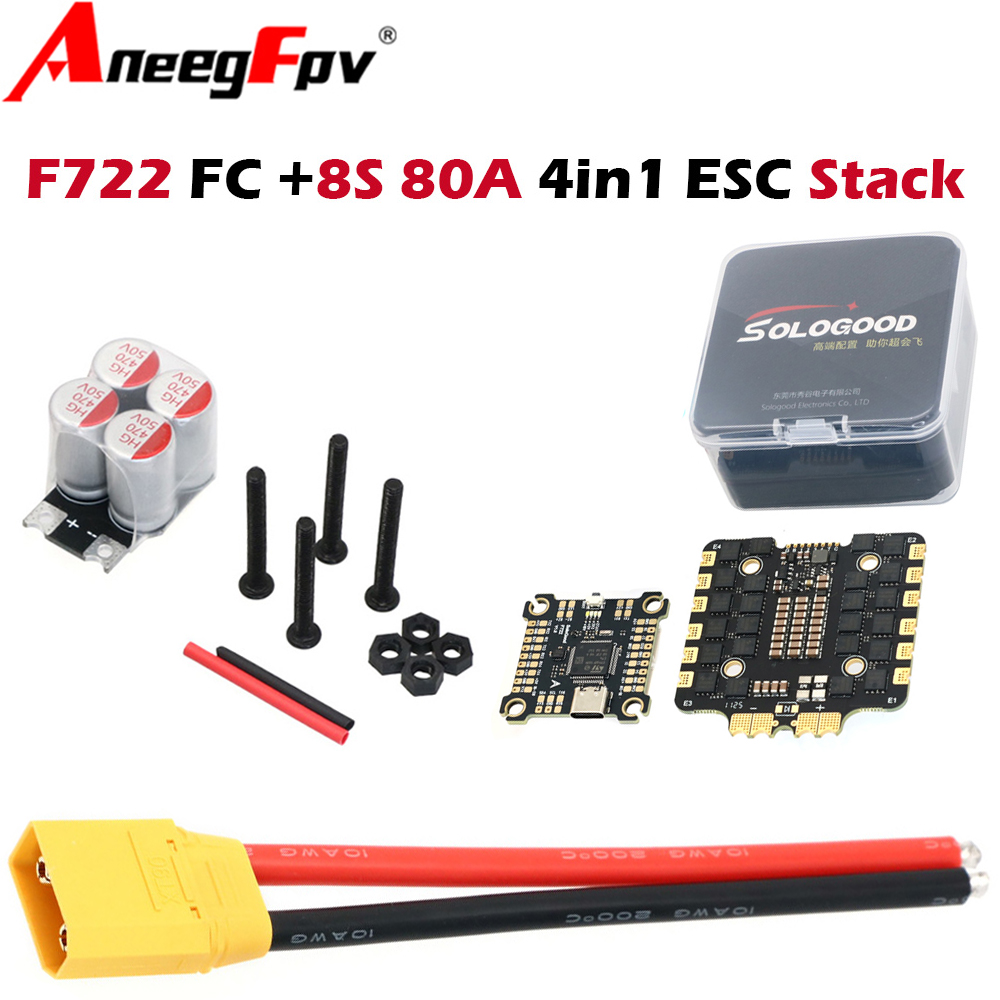 SoloGood F722 F7 6S Flight Con - Speedybee F405 V4 Bls 55A Stack review and price