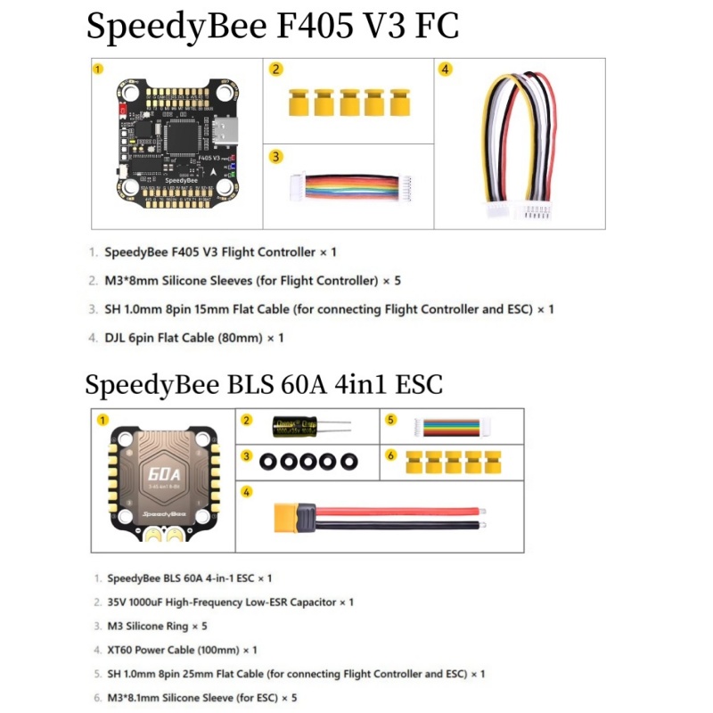 SpeedyBee F4 F405 V4 55A BLS 3 - Speedybee F405 V4 Bls 55A Stack review and price