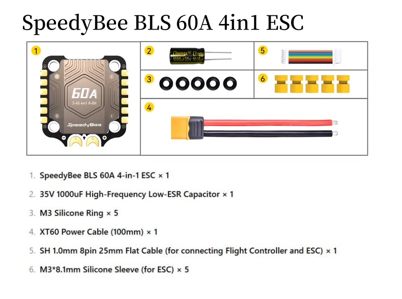 SpeedyBee F4 F405 V4 55A BLS 3 - Speedybee F405 V4 Bls 55A Stack review and price